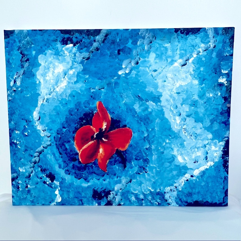 💙 Original acrylic painting 16”x20” sold by the artist